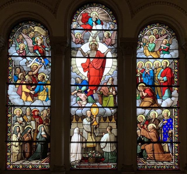 Vitraille Eucharistie